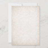 Papel Picado Rose Red Black Wedding Einladung (Rückseite)