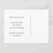 Papel picado Sali Ankündigungspostkarte (Rückseite)