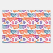 Papel Picado Wrapping Paper Geschenkpapier Set (Vorderseite)