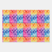 Papel Picado Wrapping Paper Geschenkpapier Set (Vorderseite 2)