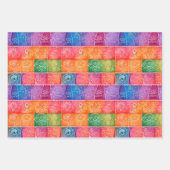 Papel Picado Wrapping Paper Geschenkpapier Set (Vorderseite)