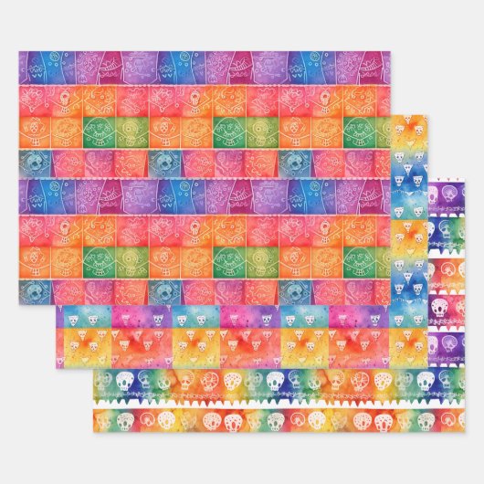 Papel Picado Wrapping Paper Geschenkpapier Set (Set)