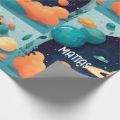 Papel regalo cumpleaños personalizado geschenkpapier (Ecke)