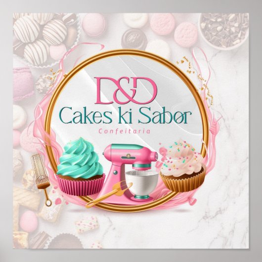 Papelaria personalizada poster (Vorne)