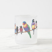 Papeln und Finken Mattglastasse (Mittel)