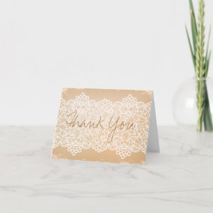 Paper and Lace, Dankeskarten Dankeskarte