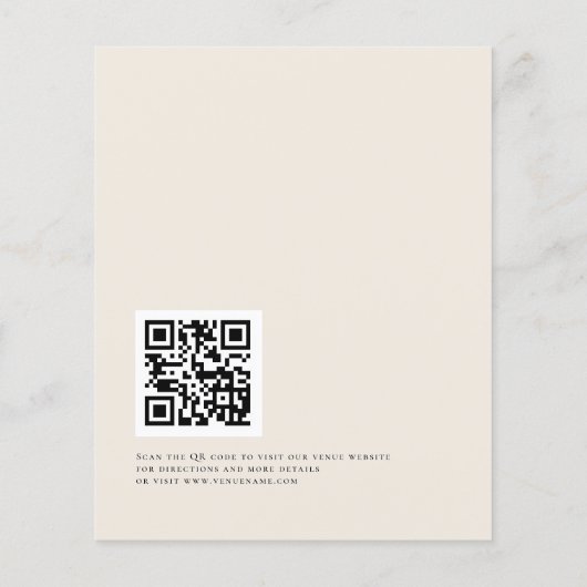 PAPER Balloons Gold Ivory QR Code 21. Black Flyer (Hinten)