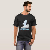 Paper Beluga Whale T-Shirt (Vorne ganz)