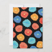 Paper Blume Can Fiesta Probe Dinner Einladung (Rückseite)