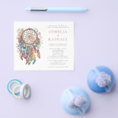 PAPER Boho Dreamcatcher Wedding Terracotta Flyer (Einzeln)