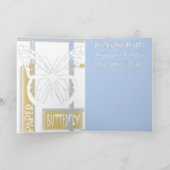Paper Butterfly Greetings Karte (Innenseite)