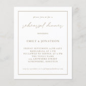 PAPER Champagner Probe Dinner einladen Flyer (Vorne)