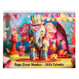 Paper Circus Wonders – 2026 Calendar Kalender