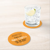 Paper Coaster : HALLOWEEN #2 Runder Pappuntersetzer (Vor Ort)