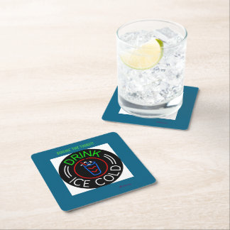 Paper Coaster Rechteckiger Pappuntersetzer