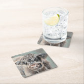 Paper Coaster Rechteckiger Pappuntersetzer (Vor Ort)