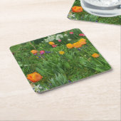 Paper Coaster Rechteckiger Pappuntersetzer (angewinkelt)