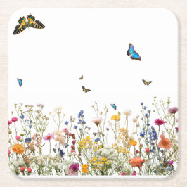 Paper Coaster Rechteckiger Pappuntersetzer