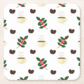 Paper Coaster Rechteckiger Pappuntersetzer (Vorderseite)