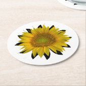 Paper Coaster Runder Pappuntersetzer (Angewinkelt)