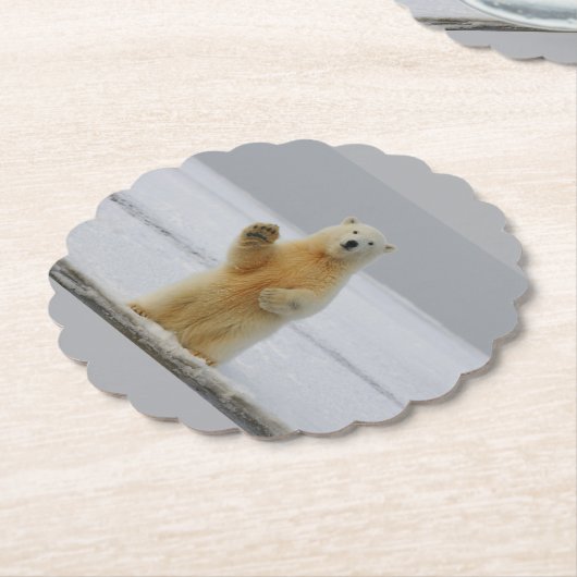 Paper Coaster Untersetzer (angewinkelt)