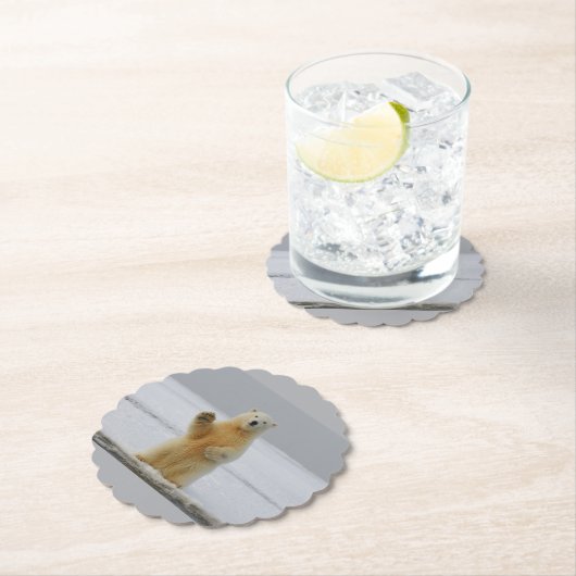 Paper Coaster Untersetzer (Vor Ort)