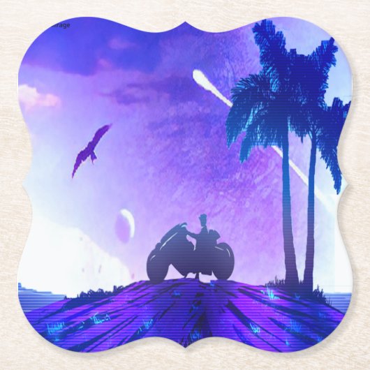 Paper Coaster Untersetzer (Vorderseite)