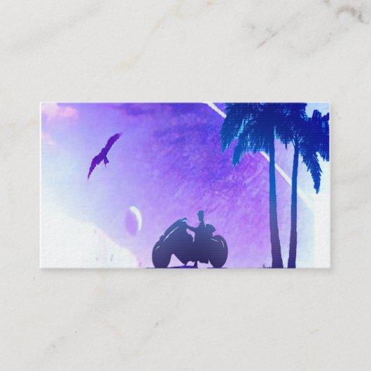 Paper Coaster Visitenkarte (Vorderseite)