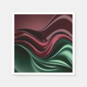 Paper cocktail napkin in stylish graphic serviette (Vorderseite)