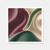 Paper cocktail napkin in stylish graphic serviette (Vorderseite)