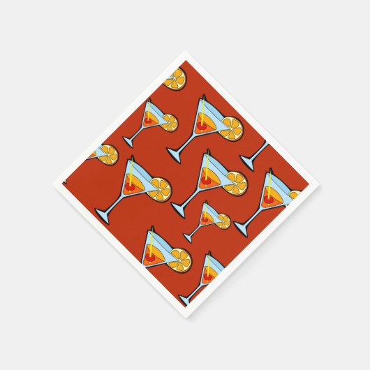 Paper Cocktail Napkins Serviette (Ecke)