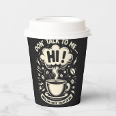 paper coffee cup pappbecher (Vorderseite)