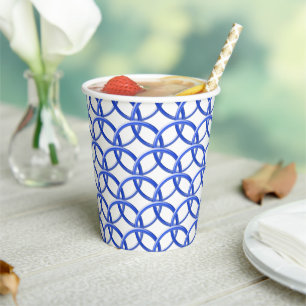 Paper Cup - Blockieren der Blauen Ringe Pappbecher