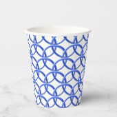 Paper Cup - Blockieren der Blauen Ringe Pappbecher (Vorderseite)