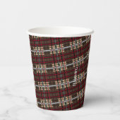 Paper Cup - Br/Blk/R/Bg Graph HAMbyWG Pappbecher (Rückseite)