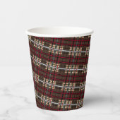 Paper Cup - Br/Blk/R/Bg Graph HAMbyWG Pappbecher (Vorderseite)