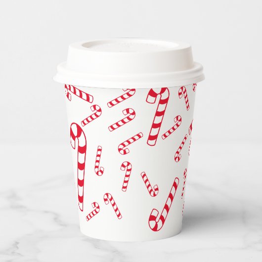 Paper Cup - Canons in Red Pappbecher (Links)