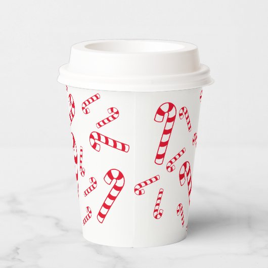 Paper Cup - Canons in Red Pappbecher (Rechts)