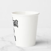 Paper cup Happy Halloween Pappbecher (Links)