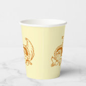 Paper Cup - Horn von viel Pappbecher (Rechts)