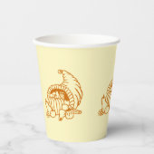 Paper Cup - Horn von viel Pappbecher (Vorderseite)
