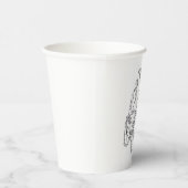 Paper cup pappbecher (Rechts)