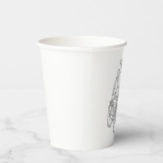 Paper cup pappbecher (Rechts)
