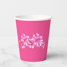 Paper Cup - Rosa Stripte Deutschland Pappbecher