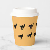 Paper Cup - Schwarzkatzen Pappbecher (Vorderseite)