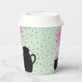 Paper Cup - Teezeitherzen Pappbecher (Links)