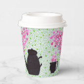 Paper Cup - Teezeitherzen Pappbecher (Rechts)