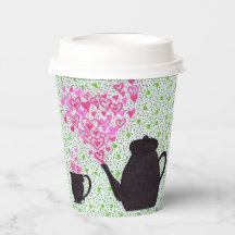 Paper Cup - Teezeitherzen