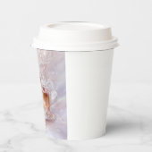 Paper cup-White Victorian Christmas Pappbecher (Links)