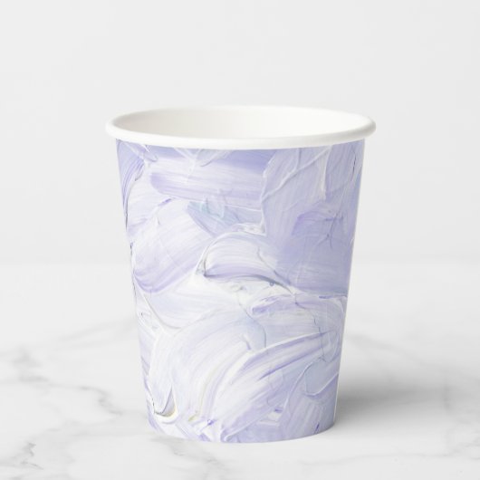 Paper Cups (236 ml) - Paint Pattern Pappbecher (Rückseite)